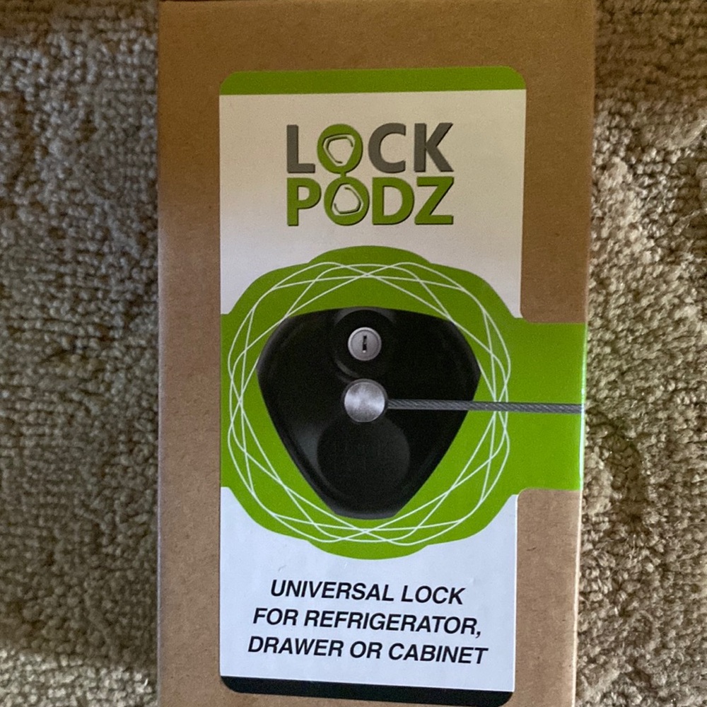 Lock for refrigerator or desk